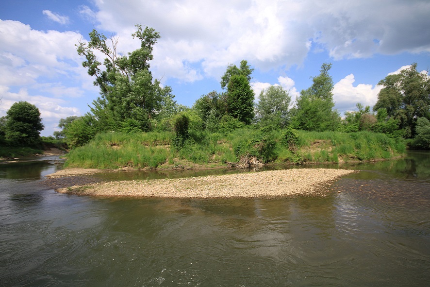 Raab-Insel bei Rohr © Johannes Gepp